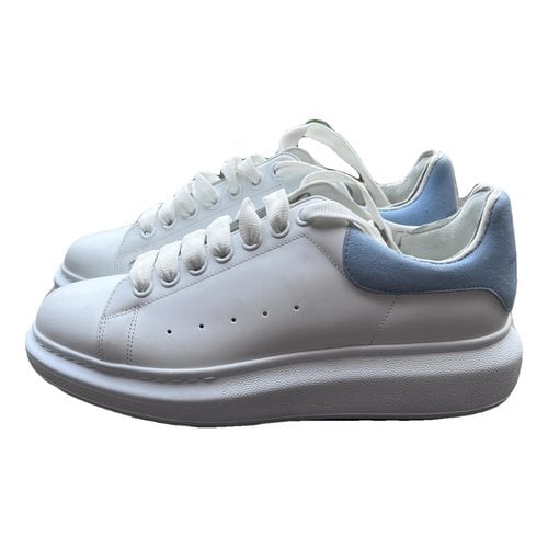 Pre-owned Alexander Mcqueen Oversize Trainers In White