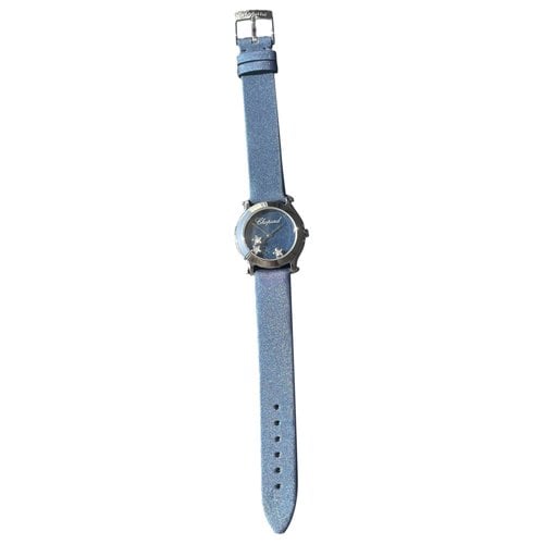 Pre-owned Chopard Watch In Blue