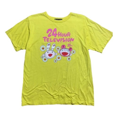 Pre-owned Takashi Murakami T-shirt In Yellow