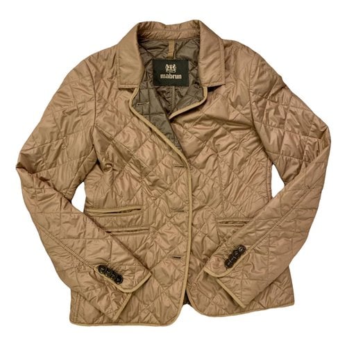 Pre-owned Mabrun Jacket In Beige
