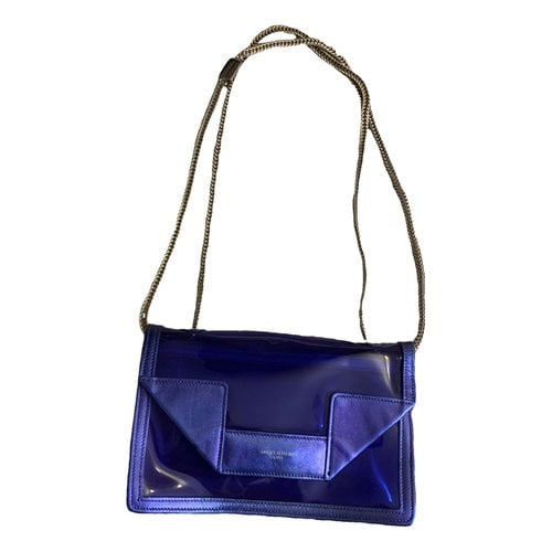 Pre-owned Saint Laurent Betty Crossbody Bag In Blue