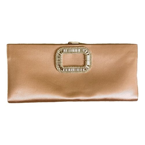 Pre-owned Roger Vivier Silk Clutch Bag In Other