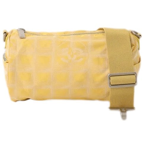 Pre-owned Chanel Crossbody Bag In Yellow