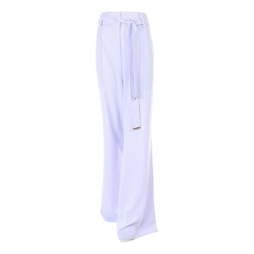Pre-owned Marciano Trousers In Purple