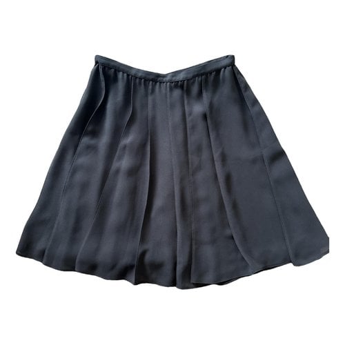 Pre-owned Mugler Mid-length Skirt In Brown