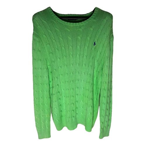 Pre-owned Polo Ralph Lauren Pull In Green