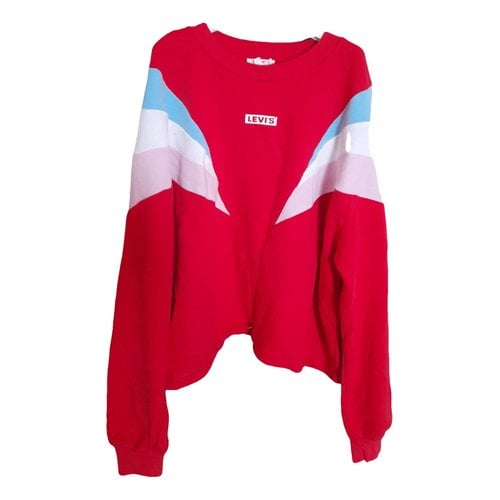 Pre-owned Levi's Sweatshirt In Red