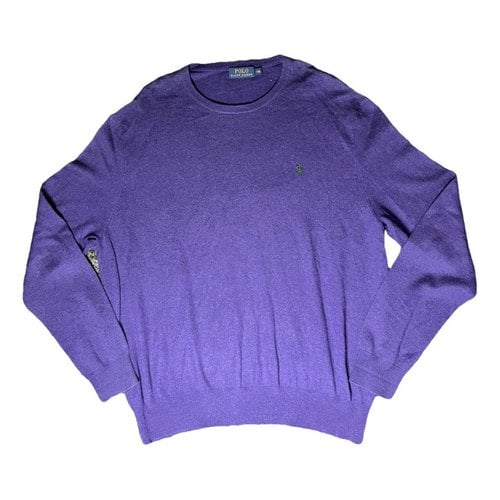 Pre-owned Polo Ralph Lauren Pull In Purple