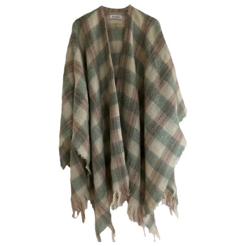 Pre-owned Rodebjer Wool Poncho In Multicolour