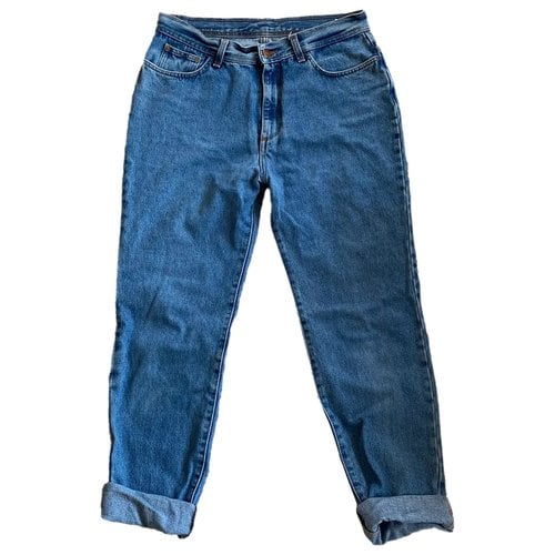 Pre-owned Rodebjer Trousers In Blue