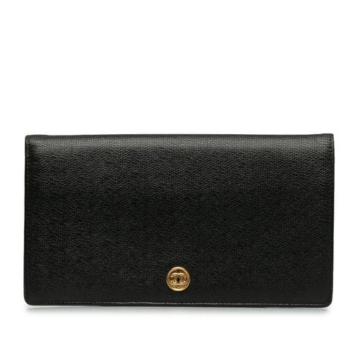 Pre-owned Chanel Leather Small Bag In Black
