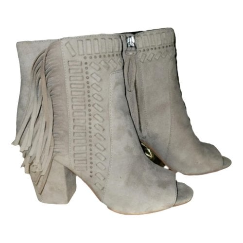 Pre-owned Rebecca Minkoff Boots In Grey