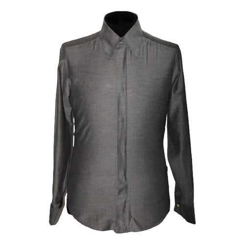 Pre-owned Just Cavalli Shirt In Grey