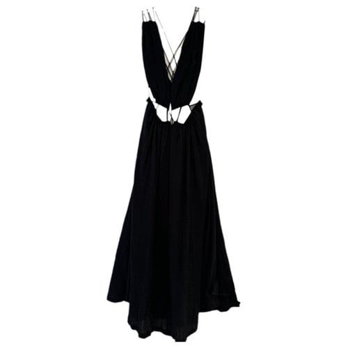Pre-owned Finders Keepers Maxi Dress In Black