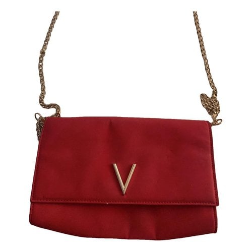 Pre-owned Valentino By Mario Valentino Clutch Bag In Red
