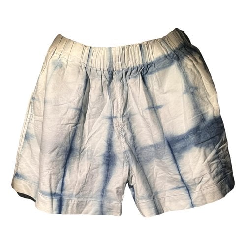 Pre-owned Story Mfg. Short In Blue