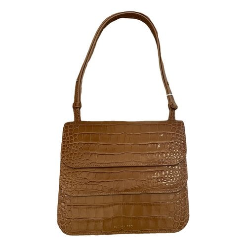 Pre-owned Rejina Pyo Leather Handbag In Camel