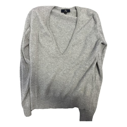Pre-owned Fay Cashmere Jumper In Grey