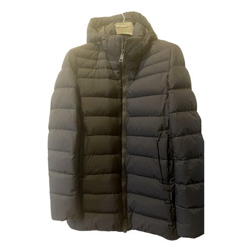 Pre-owned Herno Puffer In Black