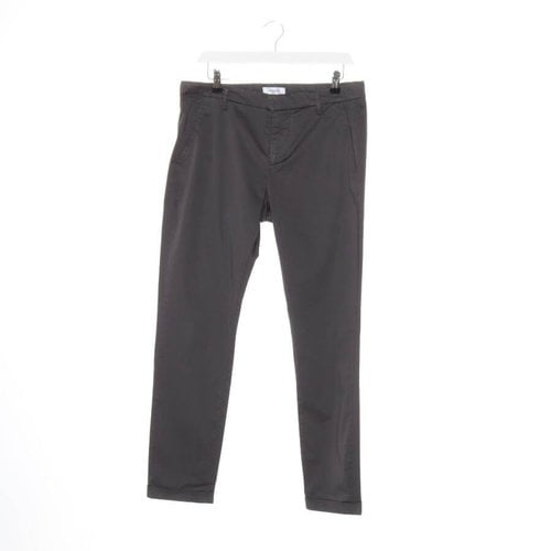 Pre-owned Dondup Trousers In Grey