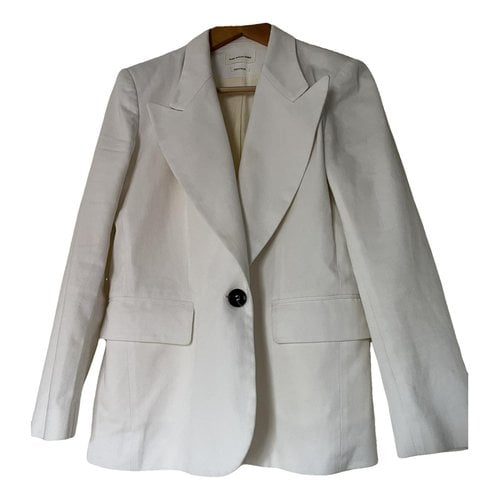 Pre-owned Isabel Marant Étoile Suit Jacket In White