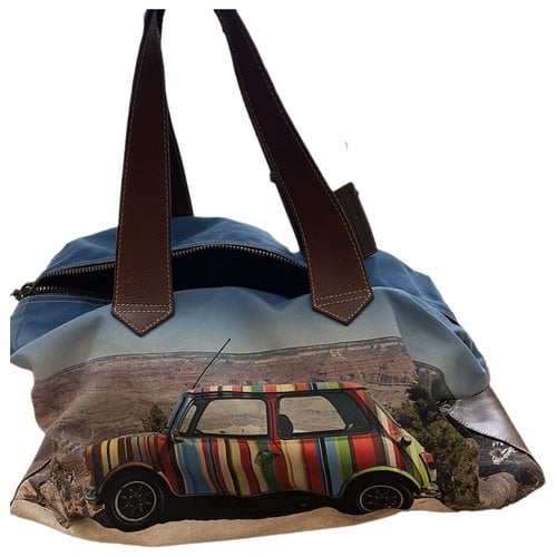 Pre-owned Paul Smith Cloth Weekend Bag In Multicolour