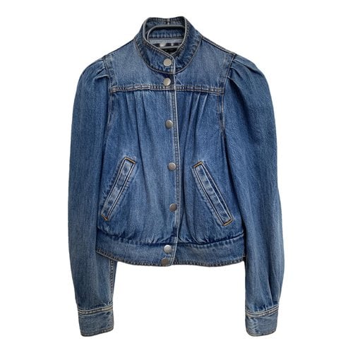 Pre-owned Marc Jacobs Jacket In Blue