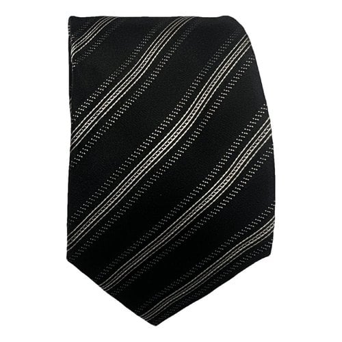 Pre-owned Emporio Armani Silk Tie In Multicolour