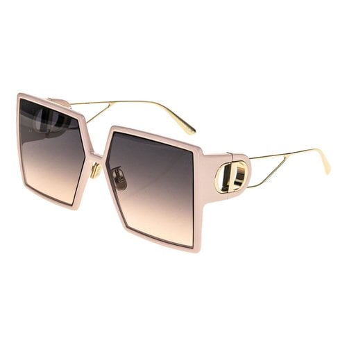 Pre-owned Dior Oversized Sunglasses In Pink
