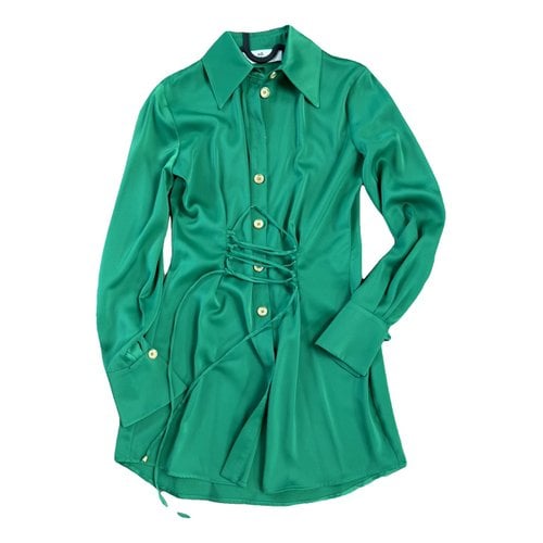 Pre-owned Raisa Vanessa Mid-length Dress In Green