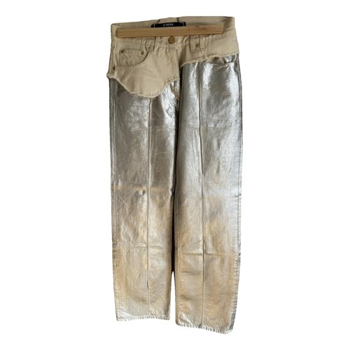 Pre-owned Jacquemus Jeans In Beige