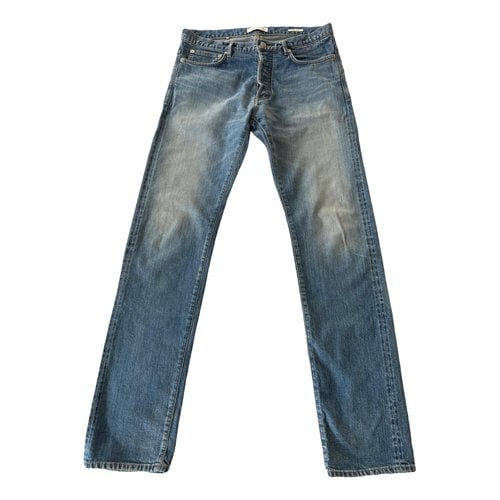 Pre-owned Mackintosh Straight Jeans In Blue