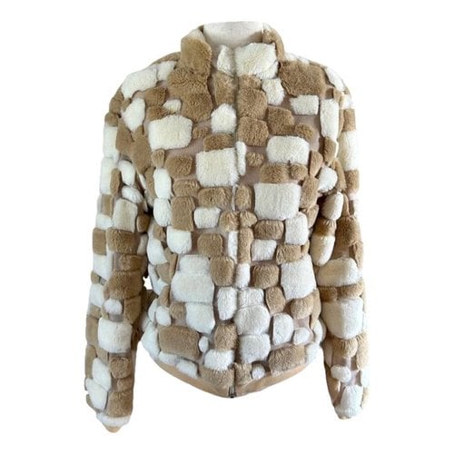 Pre-owned Anne Fontaine Jacket In Beige