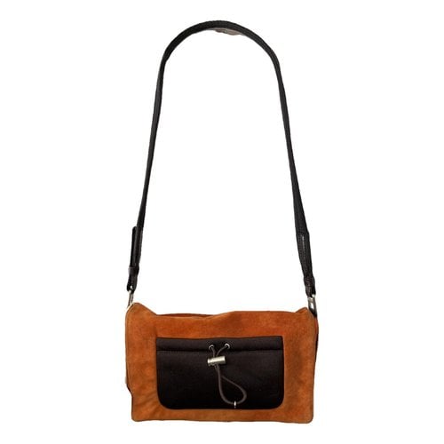 Pre-owned Prada Clutch Bag In Orange