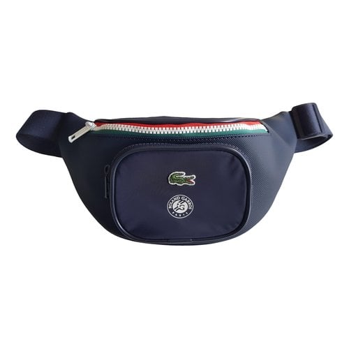 Pre-owned Lacoste Bag In Navy
