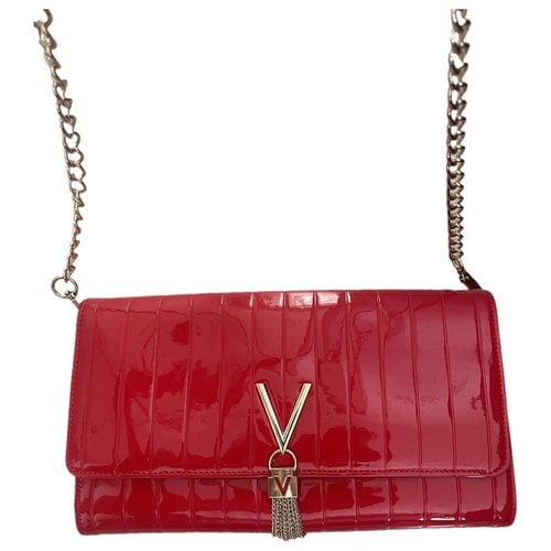 Pre-owned Valentino By Mario Valentino Leather Handbag In Red