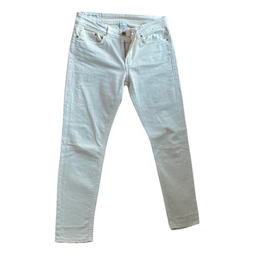 Pre-owned Dondup Boyfriend Jeans In White