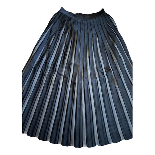 Pre-owned Balmain Mid-length Skirt In Brown