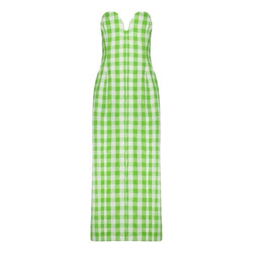 Pre-owned Mara Hoffman Mid-length Dress In Green