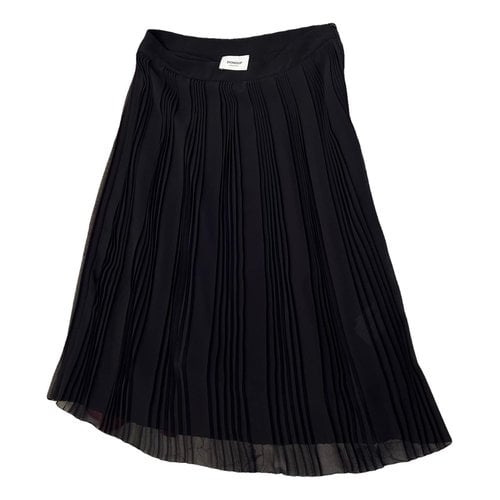 Pre-owned Dondup Mid-length Skirt In Black