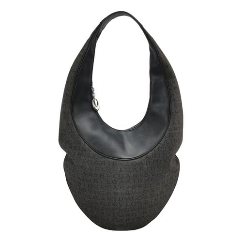 Pre-owned Bvlgari Serpenti Cloth Handbag In Grey