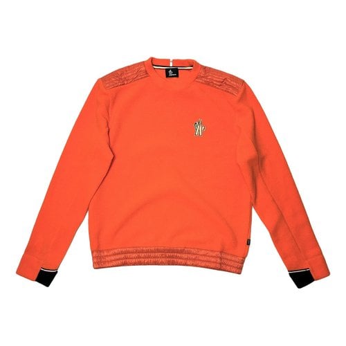 Pre-owned Moncler Pull In Orange