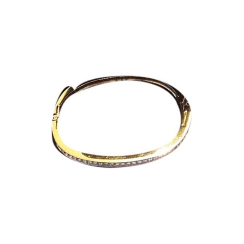 Pre-owned Swarovski Bracelet In Gold