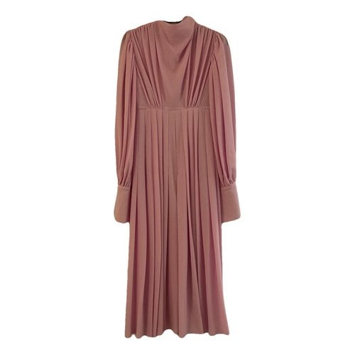 Pre-owned Emilia Wickstead Mid-length Dress In Pink