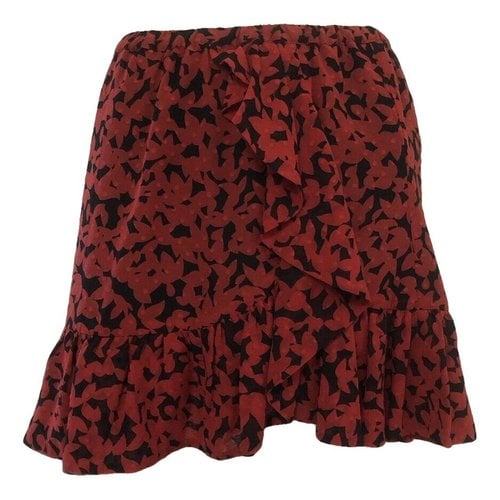 Pre-owned Michael Kors Mini Skirt In Red