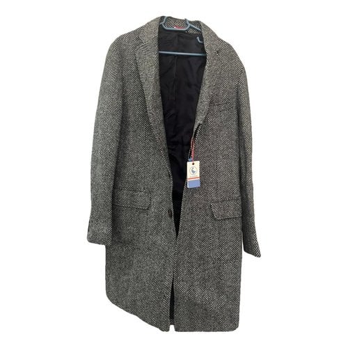 Pre-owned El Ganso Wool Coat In Grey