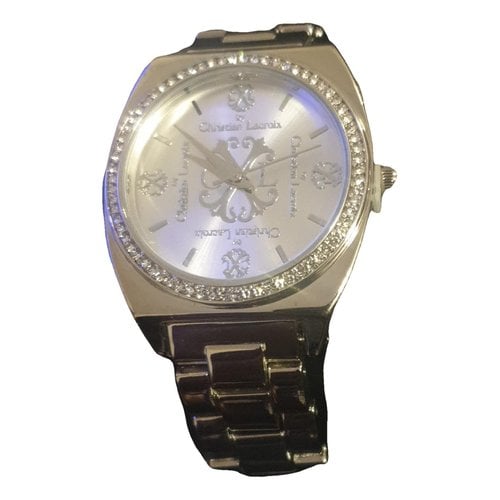 Pre-owned A Bathing Ape Silver Watch