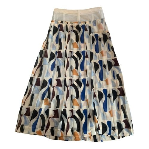 Pre-owned Victoria Beckham Mid-length Skirt In Multicolour