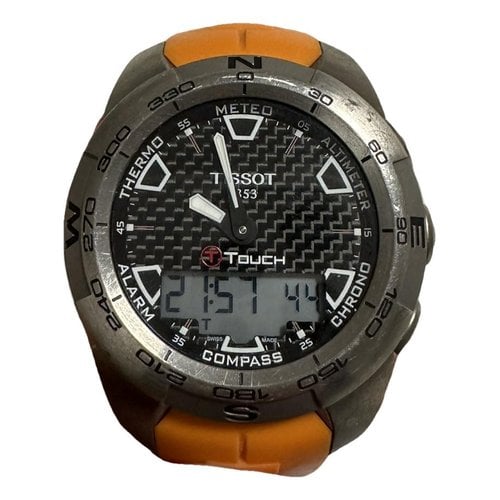 Pre-owned Tissot Watch In Orange