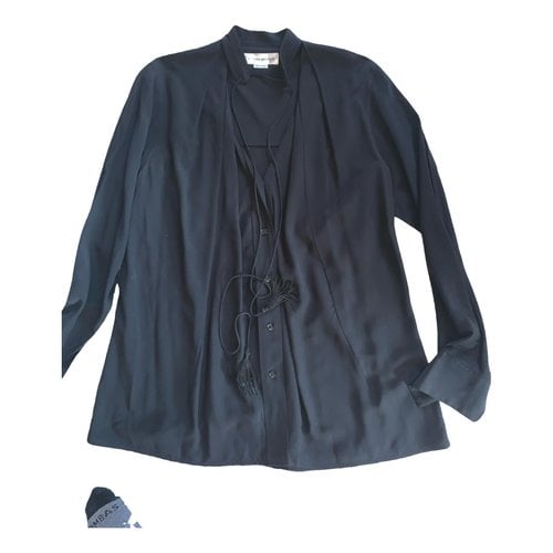 Pre-owned Victoria Beckham Silk Blouse In Black